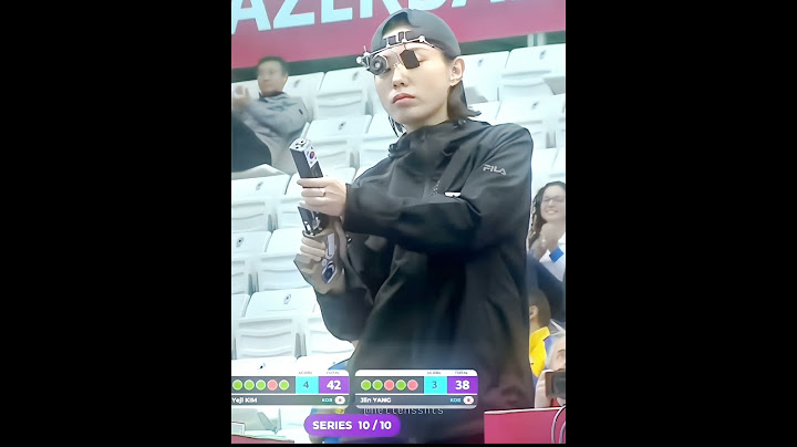 South Korea's Kim Yeji breaks Olympic air pistol shooting record.