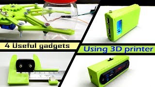 4 useful 3D printed gadget | using my home made 3D printer 4 useful 3D printed gadget | using my home made 3D printer