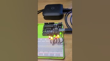 Arduino Controls LEDs with the Four Pillars of Object-Oriented Programming | Demo Briefly Explained