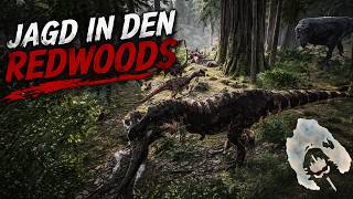 Jagd im neuen Redwood Gebiet – Solo T-Rex im HordeTest #theisle #tyrannosaurusrex