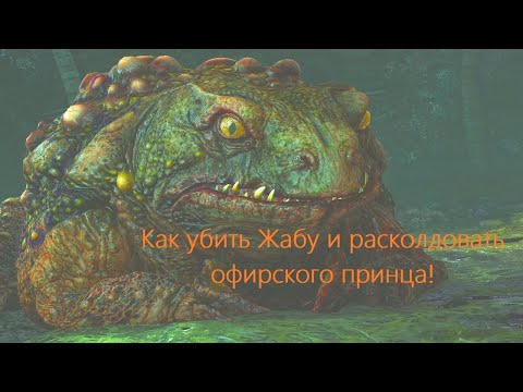 Как быстро убить жабу в каналах и расколдовать принца | Ведьмак 3 Дикая охота