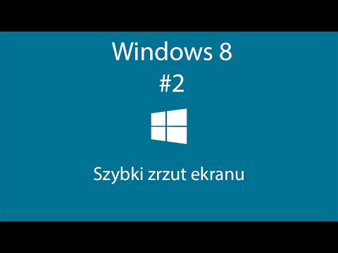 Wideo: Jak Zrobić Zrzut Ekranu W Grze W Systemie Windows 8.1?