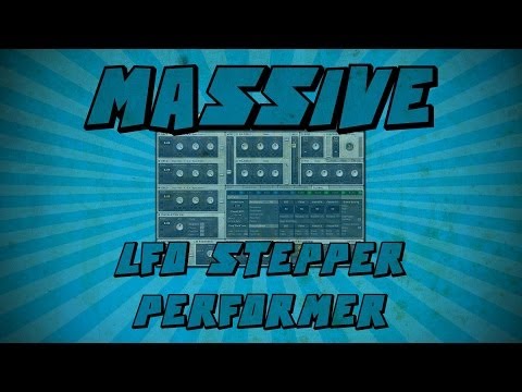 Massive: Les sources de modulation (LFO Stepper Performer)