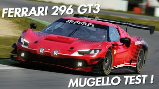 Ferrari 296 GT3 Test at Mugello | Assetto Corsa MOD Ferrari 296 GT3