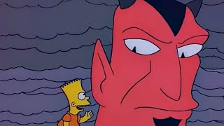 Bart Simpson strikes a deal with the Devil !! ~ The Simpsons