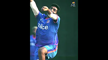 Jasprit Bumrah charging in | Mumbai Indians