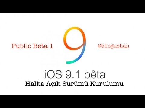 iOS 9.1 Public Beta (Halka Açık Sürüm) Kurulumu [Rehber]