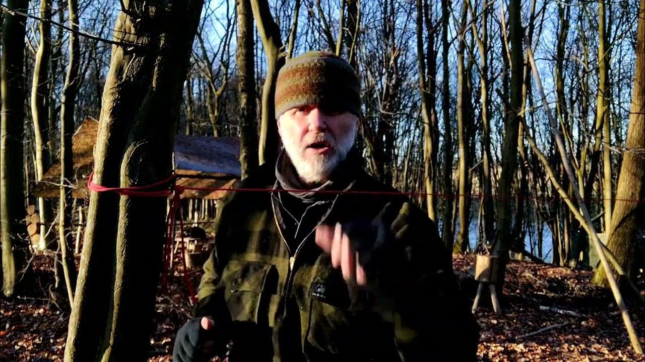 How to tie knots to set up a tarp (knots Evenk Hitch, Tarp Taut Hitch