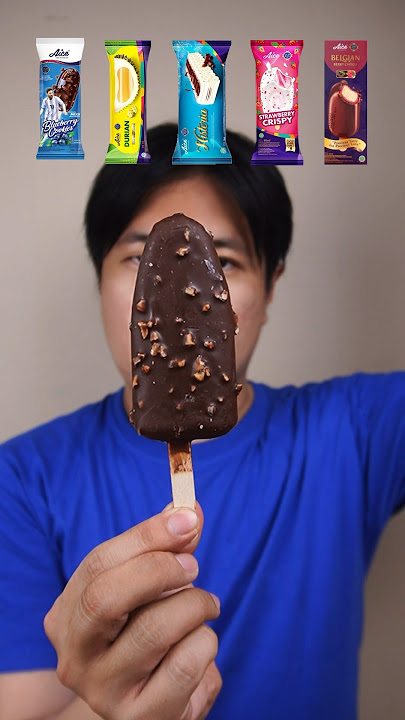 EATING VARIOUS AICE ICE CREAM #asmr #shorts #mukbang