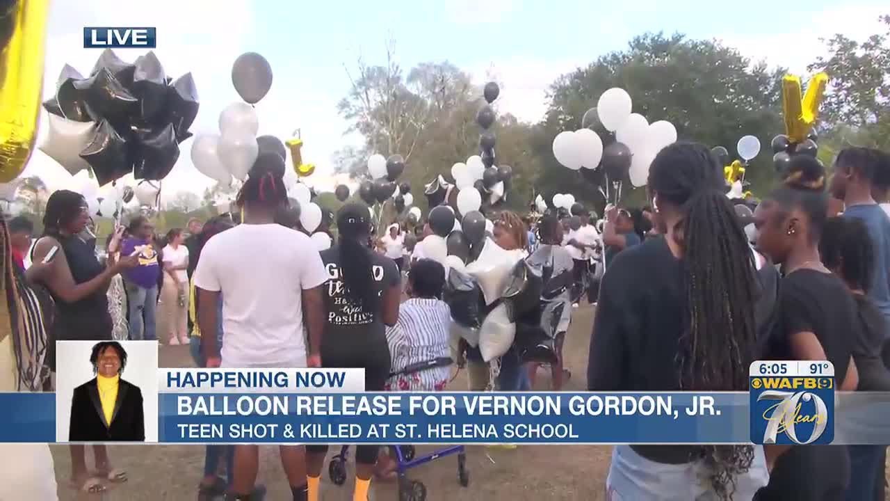 Balloon release to honor St. Helena student killed in school shooting ...