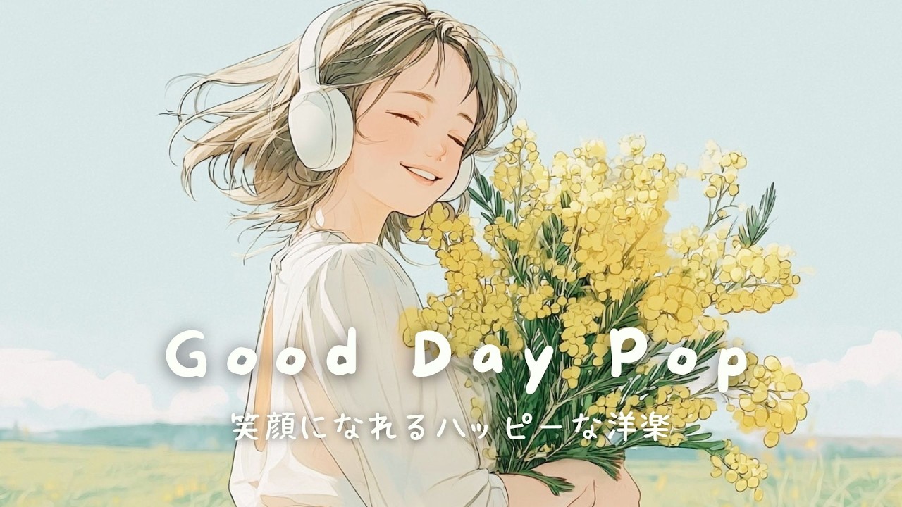 【洋楽】青空とミモザ色🌼ゆるく可愛いchill popプレイリスト | 朝活/作業用/仕事/家事/勉強/カフェ/チルBGM