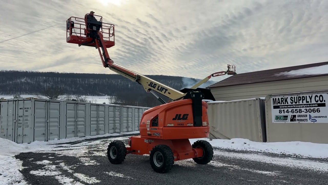 Very Nice 2020 JLG 460SJ Telescopic Boom Man Lift With Jib 2271 Hrs 4X4 NOT REFURBISHED!!