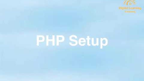 2 PHP Setup | Online Training Download app from below link