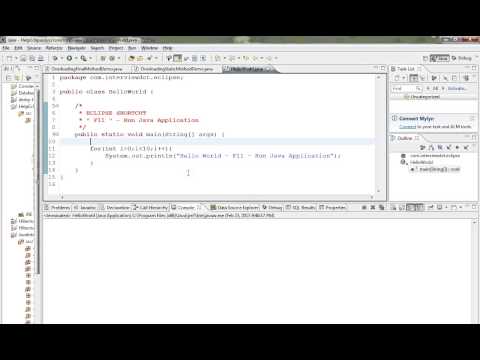 ECLIPSE SHORTCUT KEY