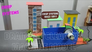 Inspire award project | Drainage Cleaning Machine | Automatic Drainage Cleaner | Best School Project