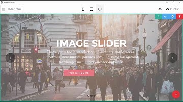 Image & Video Slider Block - Mobirise3 Bootstrap template - Mobirise 3.05