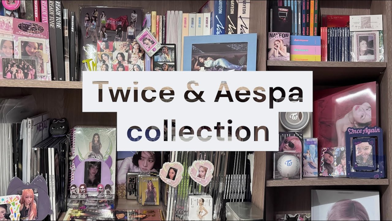 Биндер тур aespa и twice