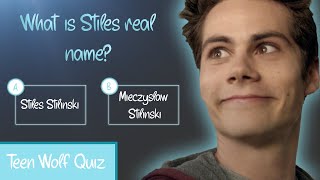 Teen Wolf Quiz! *FUN EDITION | Teen Wolf Trivia screenshot 1