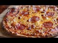 yanyan&#39;s China -- Salami Pizza thin style  E190 薄底披萨