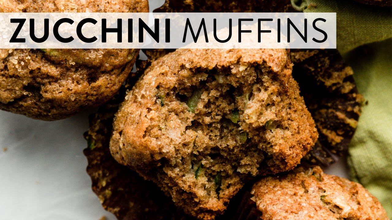 Zucchini Muffins Sally's Baking Recipes YouTube