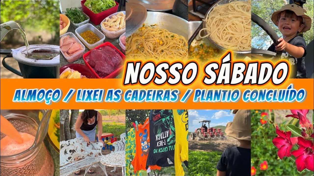 UM DIA PRODUTIVO / COMPRAS DA SEMANA / ORGANIZAÇÃO / LIXEI AS CADEIRAS DE FERRO 