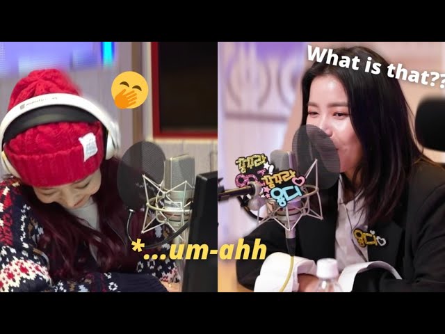 Solar asking moonbyul SUS question on Radio MBC | Highlight moment class=