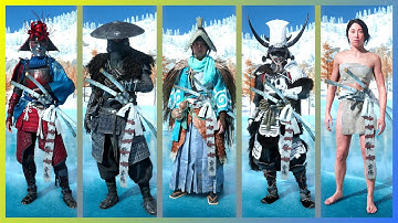 Ghost of Yotei: All Armor & Outfit Color Dyes Showcase (4K)