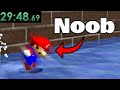 Noob Tries Super Mario 64 Speedrunning  LIVE