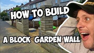Step by step how to build a block wall #constructionchannel #bricklaying #building