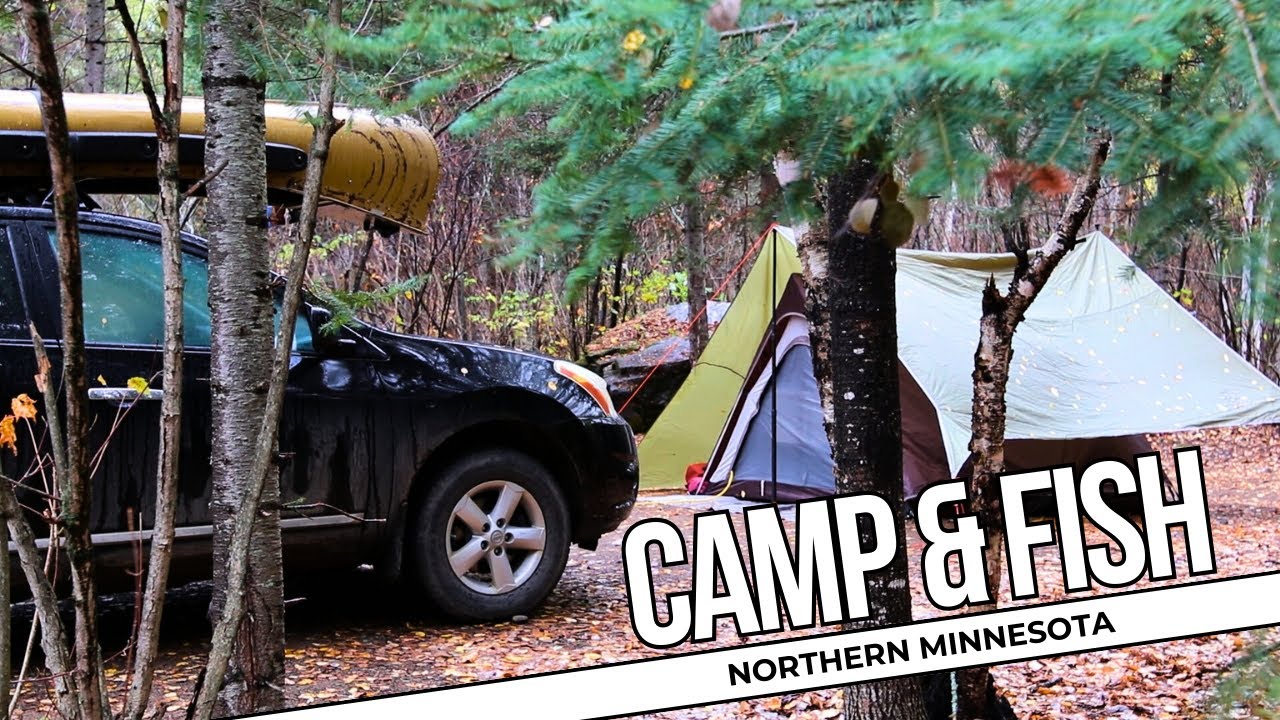 Camping in Northern MN | Smallmouth Bass Fishing | Porkbelly BBQ