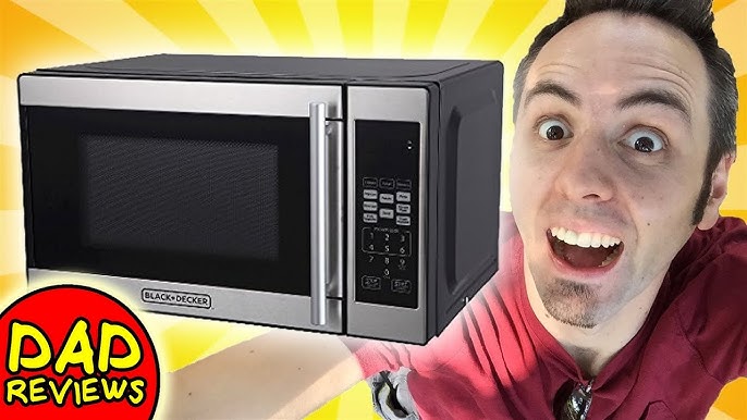 Mainstays 1.1 cu. ft. Countertop Microwave Oven, 1000 Watts, Black, New 