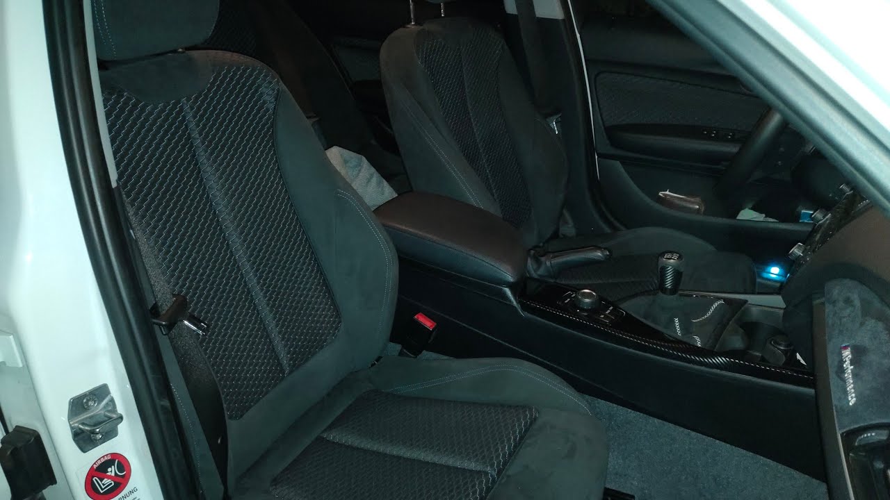 Finally Installing My M Seats In My BMW 1 Series YouTube