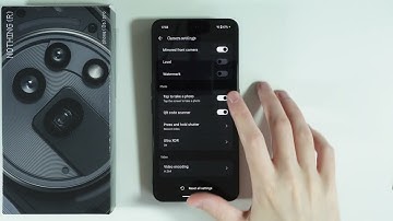 Nothing Phone 3a Pro: Alle camera-instellingen