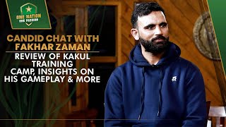 🎙️ Candid Chat with Fakhar Zaman: Review of Kakul Training Camp, Insights on his Gameplay & more