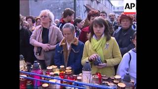 Tributes cleaned-up to make way for more pilgrims