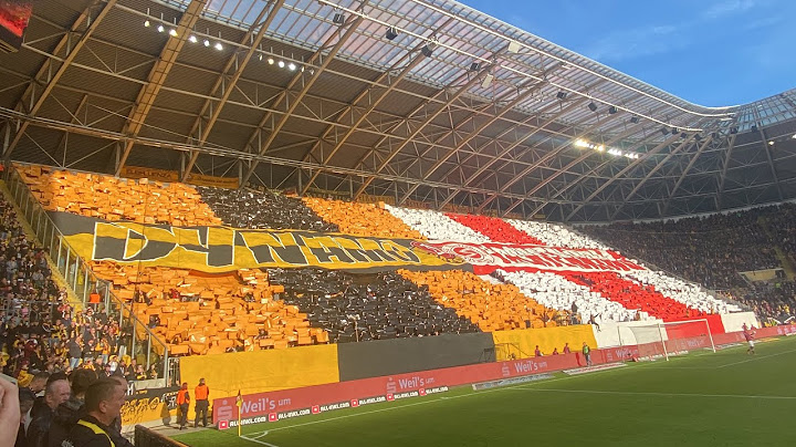 Dynamo Dresden | K-Block Choreo und Fanfreundschaft FSV Zwickau 2022