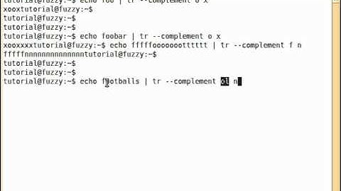 Linux tr command Part 4