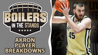 Player Breakdowns - Akron vs Purdue Boilermakers | Boilers In The Stands