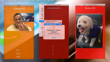 Módulo 3 - Gestos de toque, arrastre, giro, TouchID y acelerómetro en Xamarin iOS