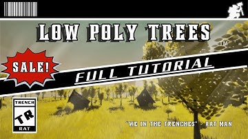 Create Super Easy Low Poly Trees in Blender for Unreal Engine 5