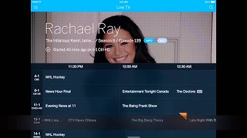 Tablo Tidbits iPad App #2 - Using the Live TV Guide