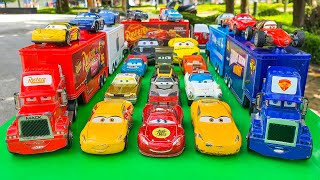 Looking for Disney Pixar Cars On the Rocky Road : Lightning Mcqueen, Cruz Ramirez, Francesco, Storm