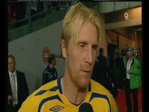 Fotbolls Skandal Sverige Mot Danmark 2007 Youtube