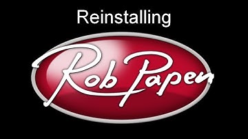 Reinstalling your Rob Papen Products