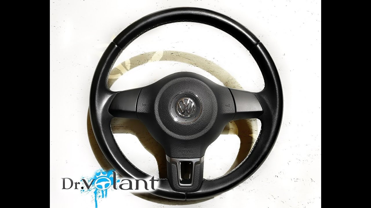How to remove airbag steering wheel Volkswagen Polo 6R Dr.VOLANT