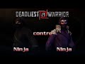 Deadliest warrior  ninja fighting  gamer cagouler