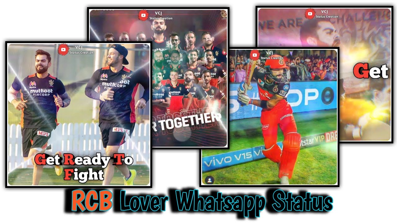 RCB Whatsapp Status|RCB Status|Royal Challenger Bangalore Whatsapp Status|2020 Rcb Status