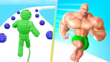 Rope Man Vs Muscle Rush Max Level iOS,Android Walkthrough Gameplay Alltrailers Update Gaming JN5TVGX