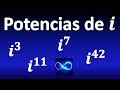 13. Cómo calcular i elevado a exponentes enteros positivos