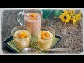 天气太热了！用10分钟给家人做几个水果慕斯杯吧，凉爽好吃|Summer Dessert - Mango Mousse in 10 minutes